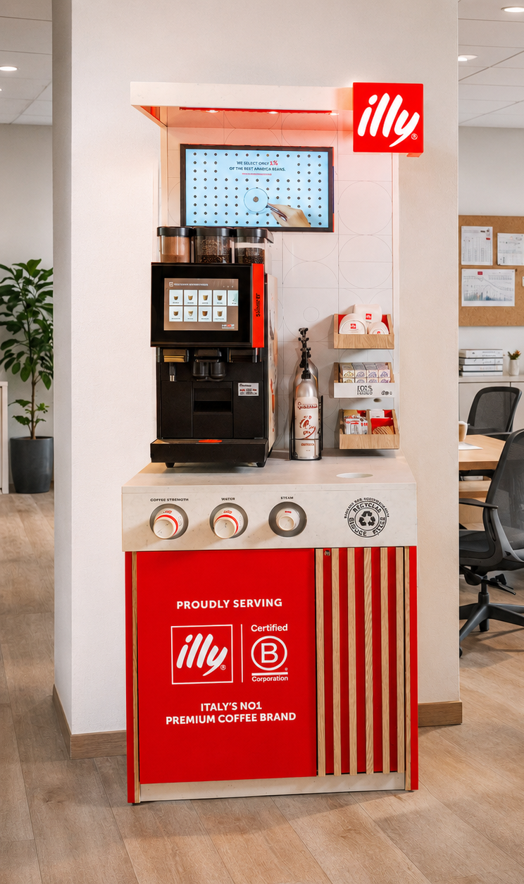 Office coffee machines.